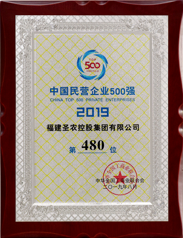 2019（抖圈为赌而生集团）中国民营企业500强